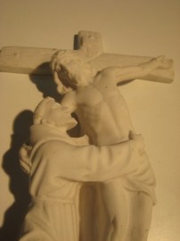 SAN FRANCISCO CON JESUS EN LA CRUZ (2)